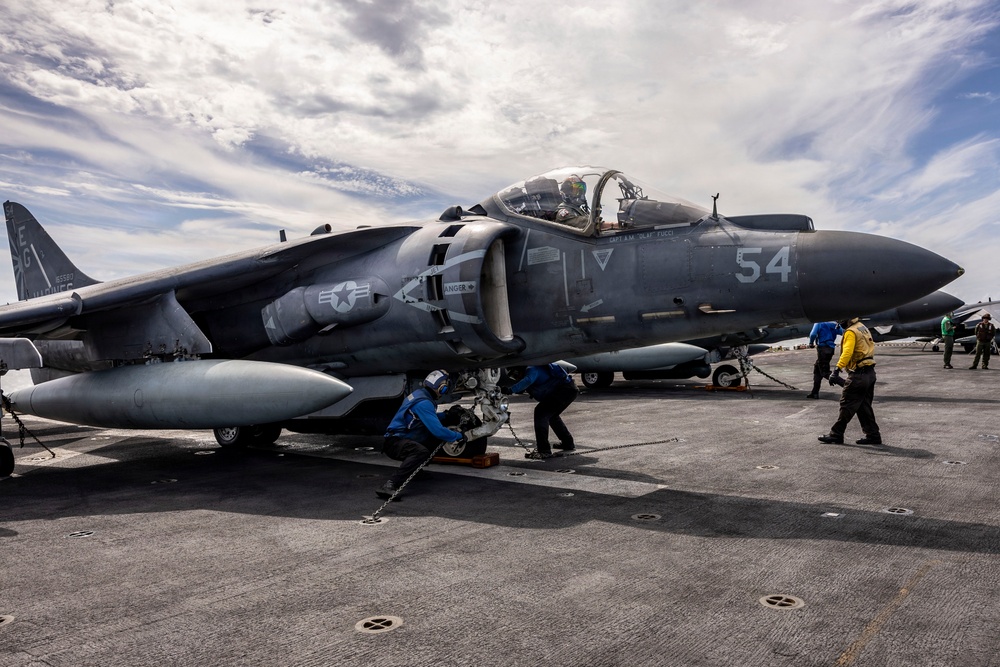 USS Iwo Jima Conducts Flight Operations