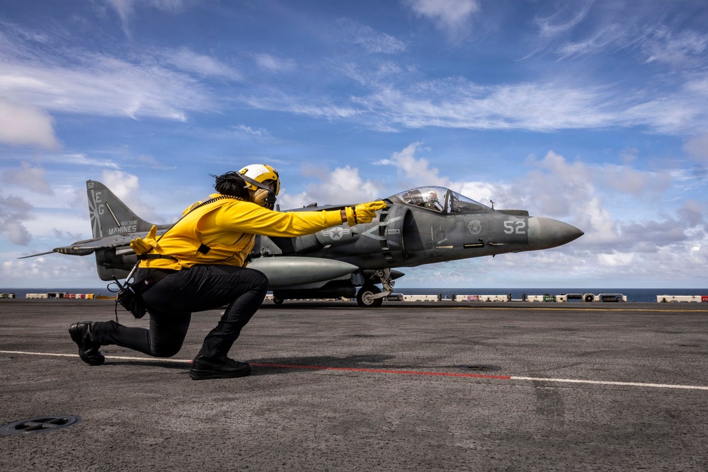 USS Iwo Jima Conducts Flight Operations