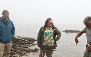 District deploys 3-D printed oyster habitat from dredged material