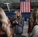 First Lady Melania Trump and Second Lady Usha Vance Partner with Red Cross Making Care Packages at Andrews