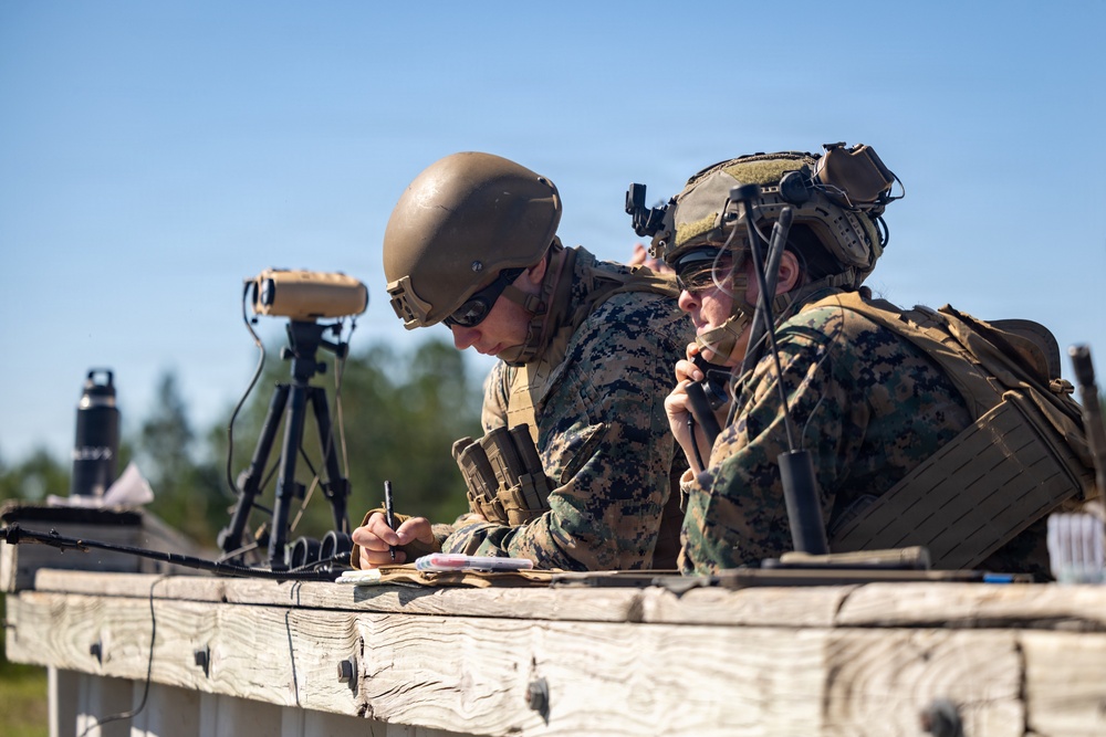 V2/8 Fire Integration Support Control Exercise