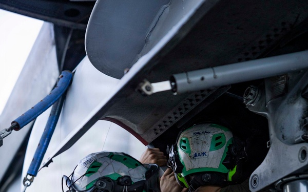 U.S. Marines Conduct Maintenance