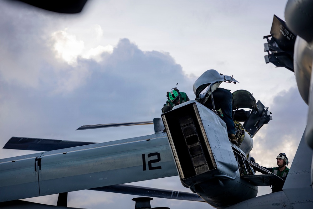 U.S. Marines Conduct Maintenance