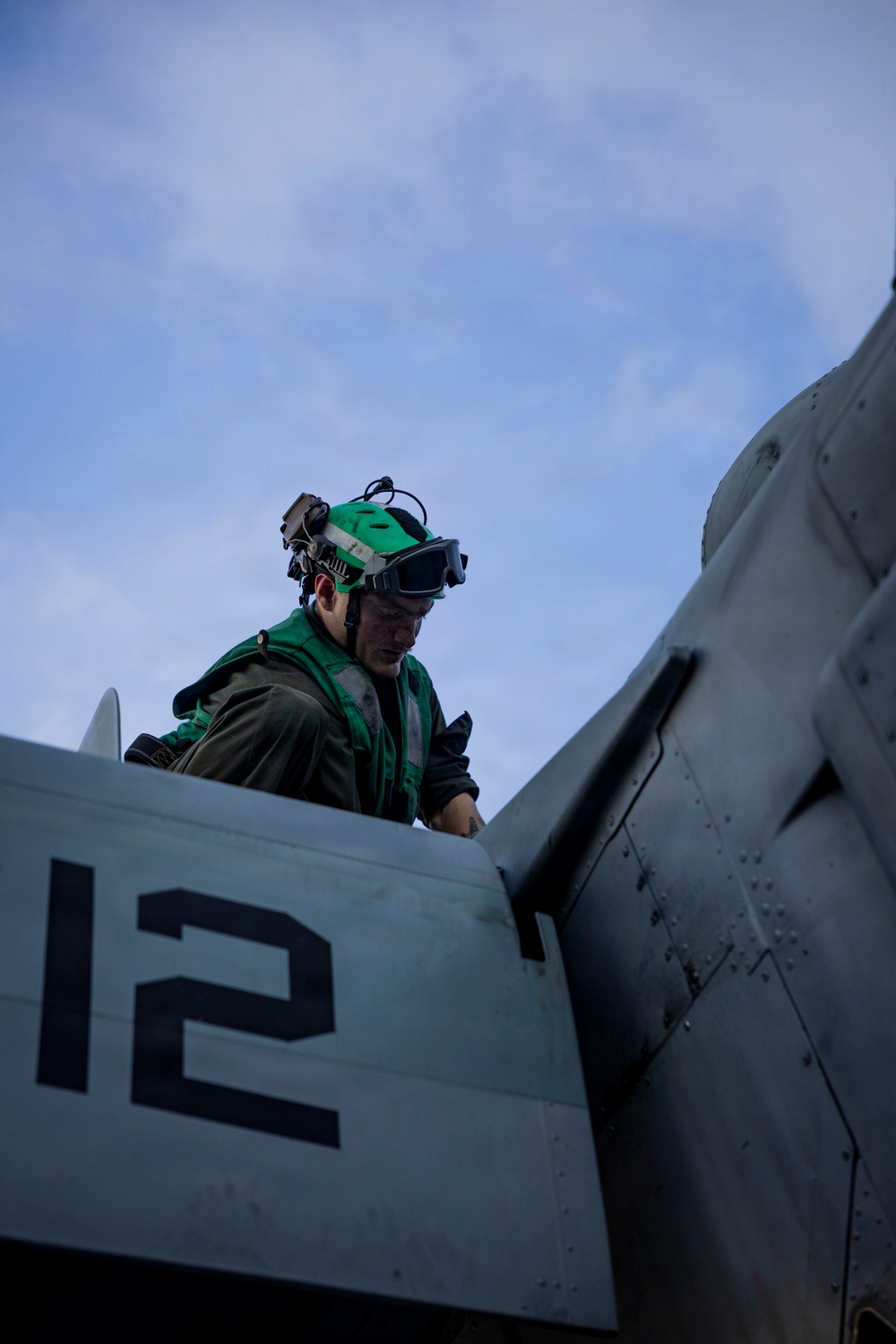 U.S. Marines Conduct Maintenance