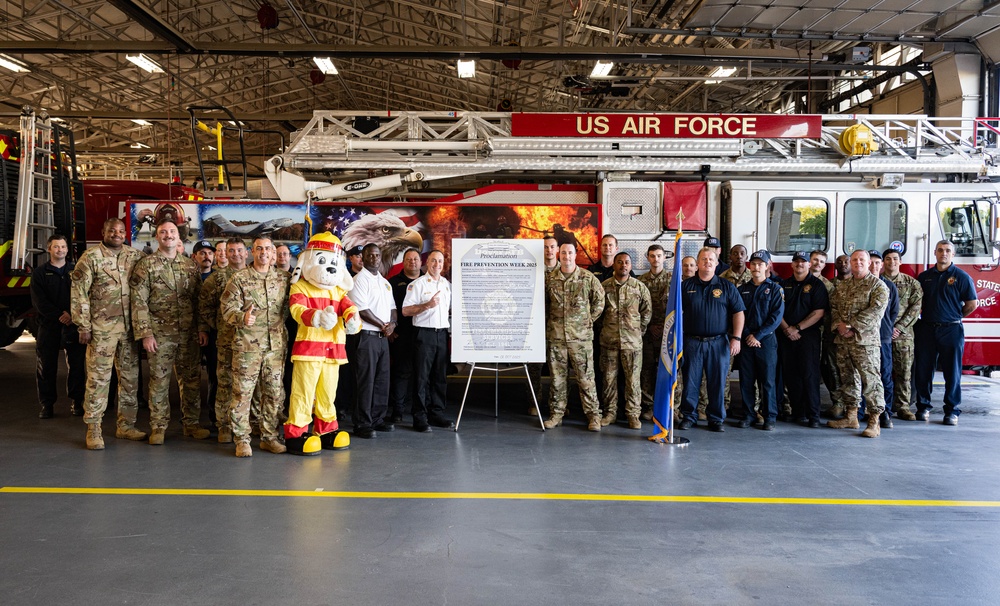 Team Dover kicks off Fire Prevention Week with a proclamation signing