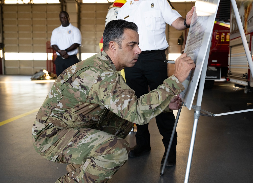 Team Dover kicks off Fire Prevention Week with a proclamation signing