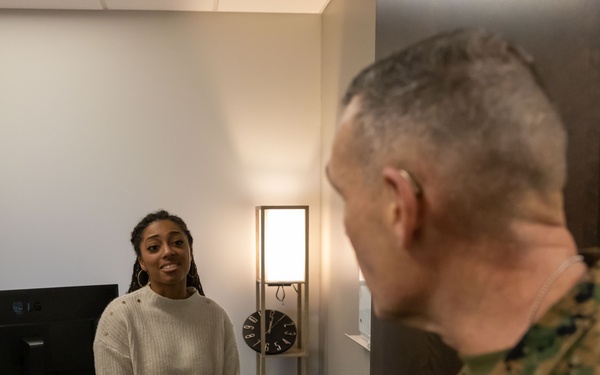 Brig. Gen. Rizzo Tours Regional Law Center East at Camp Lejeune