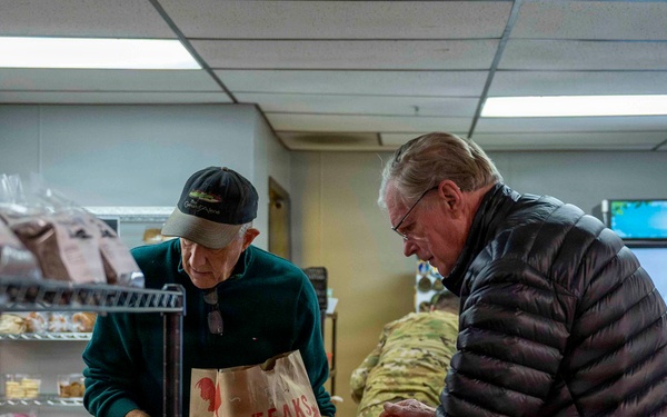 Airmen receive holiday meal kits thanks to generous donor