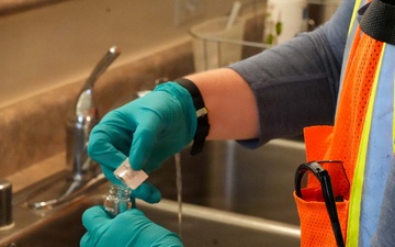 NCTF-RH conducts water quality testing