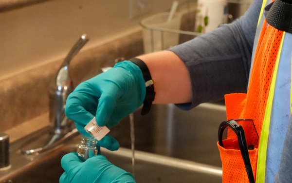 NCTF-RH conducts water quality testing