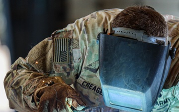 Soldiers prep for barrier improvement operations