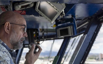 CNRH Historian Provides Narration as USS Nimitz Departs Joint Base Pearl Harbor-Hickam