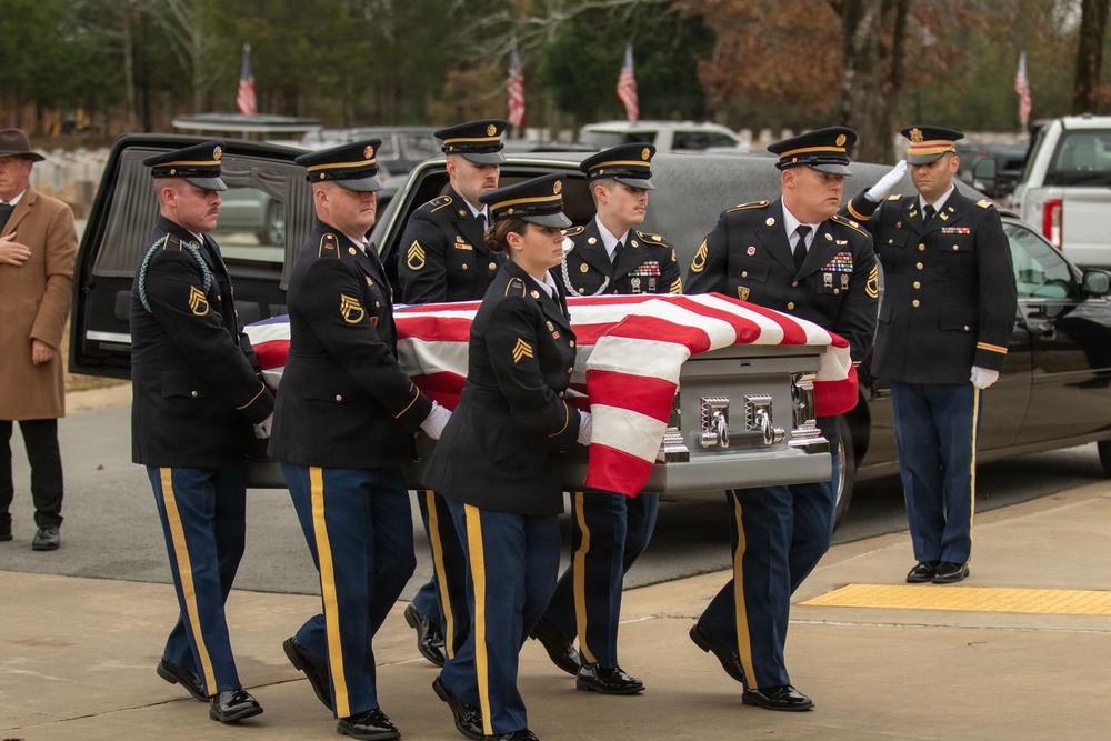 Former Arkansas Adjutant General Maj. Gen. James A. “Jack” Ryan laid to rest