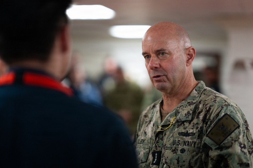 Adm. Kilby visits USS Dwight D. Eisenhower