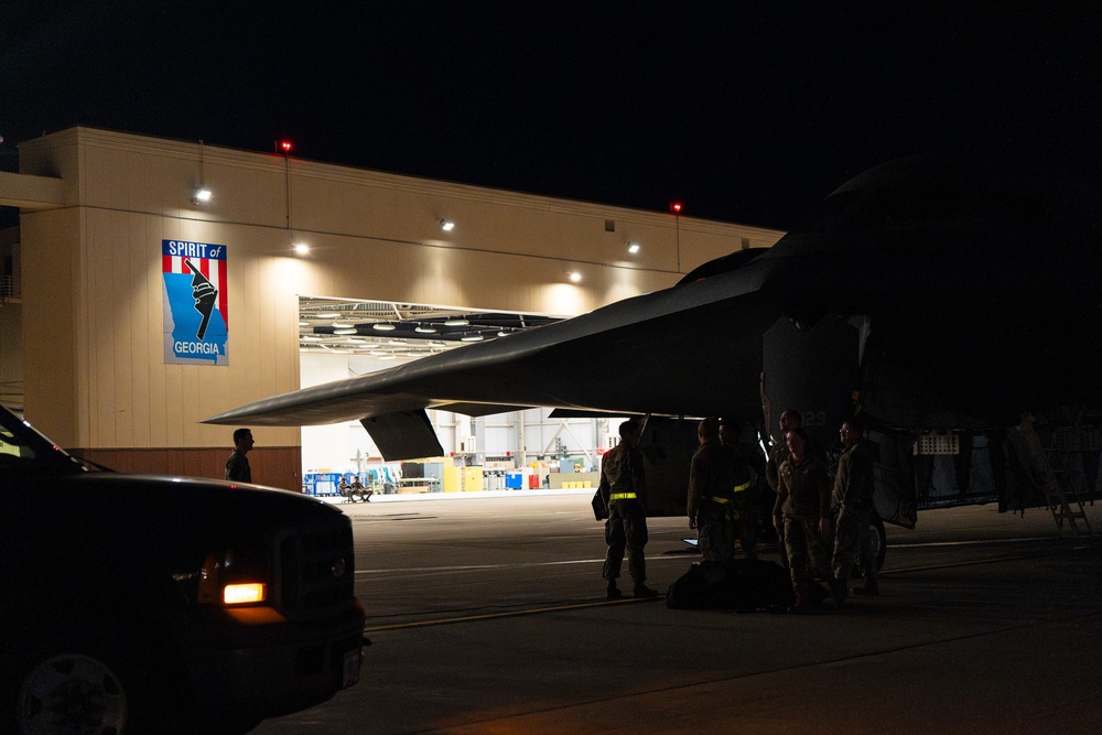 B-2 &quot;Spirit of Georgia&quot; returns to fleet