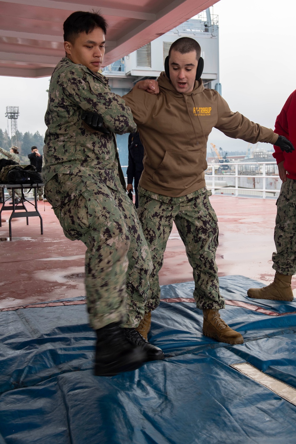 USS Ronald Reagan Sailors Complete Non-Lethal Weapons Training