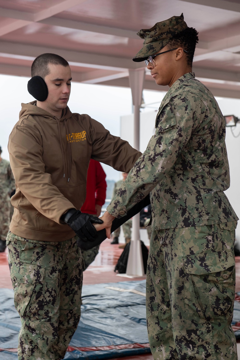 USS Ronald Reagan Sailors Complete Non-Lethal Weapons Training