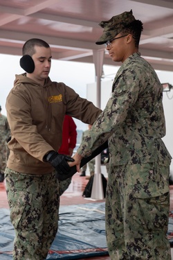 USS Ronald Reagan Sailors Complete Non-Lethal Weapons Training [Image 3 of 9]