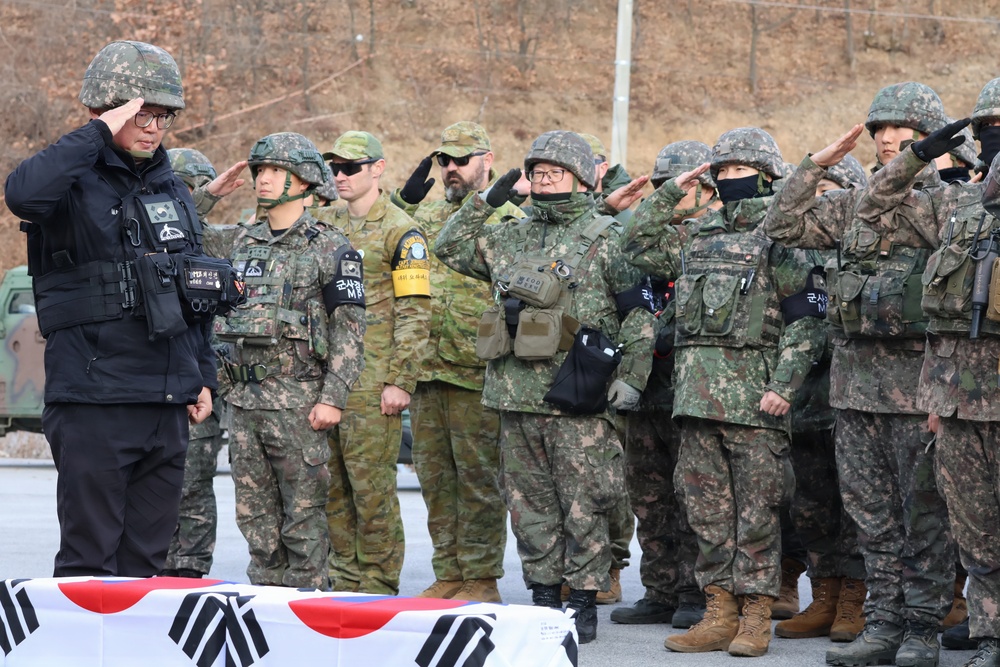 South Korea recovers remains at White Horse Hill in Korean DMZ