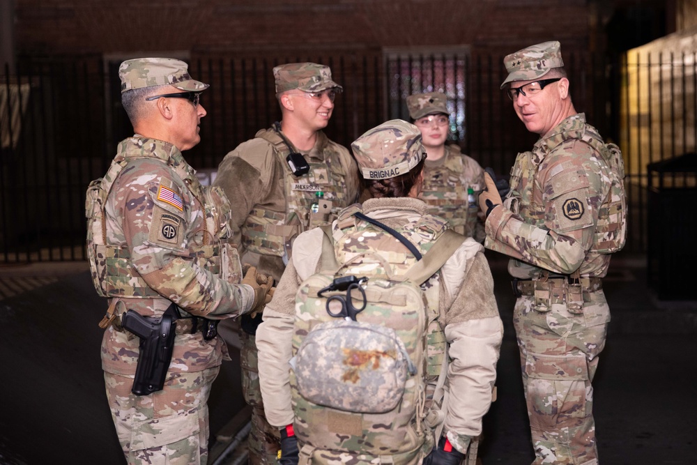 La. Guard Supports Louisiana State Police during Bayou Classic