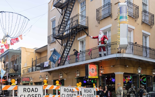 La. Guard Supports Louisiana State Police during Bayou Classic
