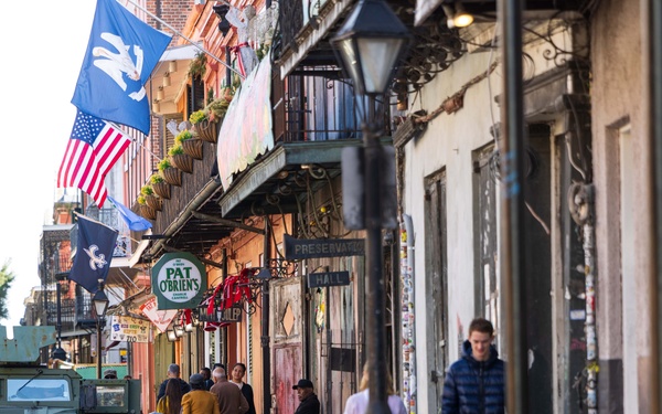 La. Guard Supports Louisiana State Police during Bayou Classic