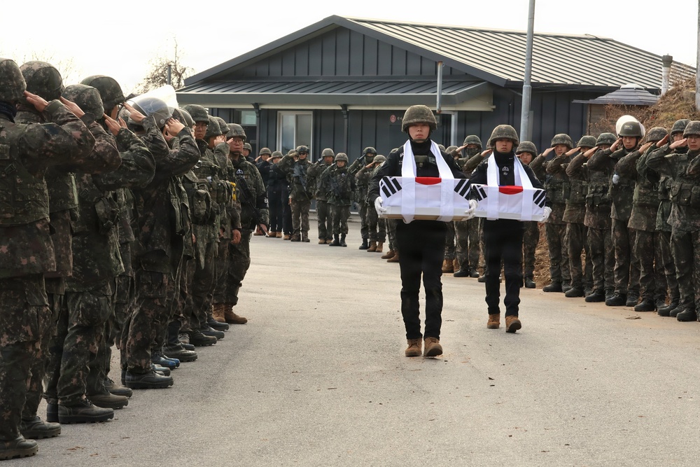 Remains recovered from White Horse Hill in Korean DMZ
