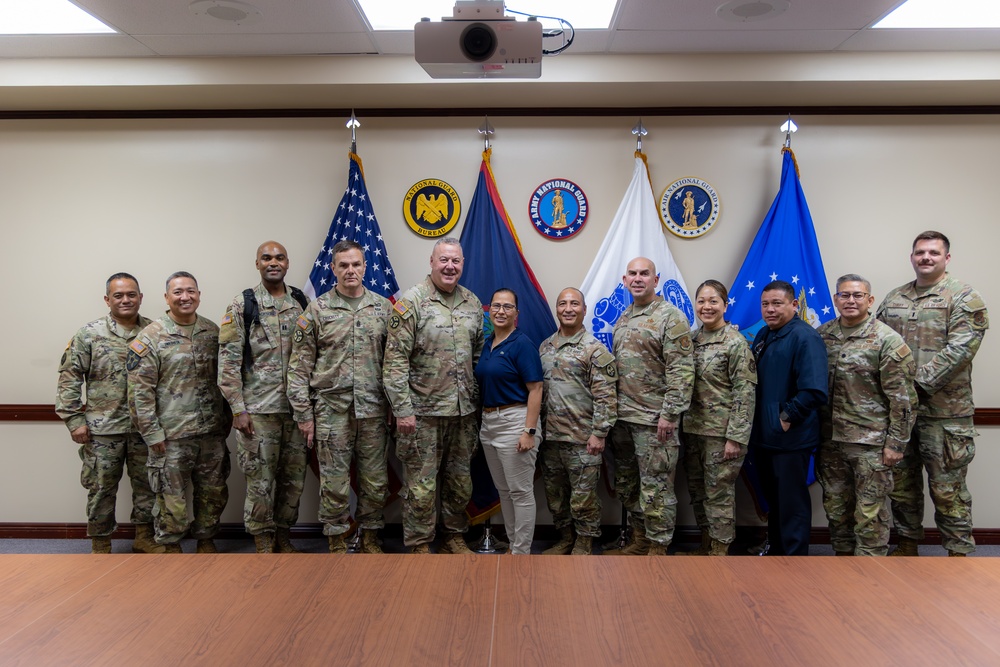 Tennessee National Guard visits Guam National Guard