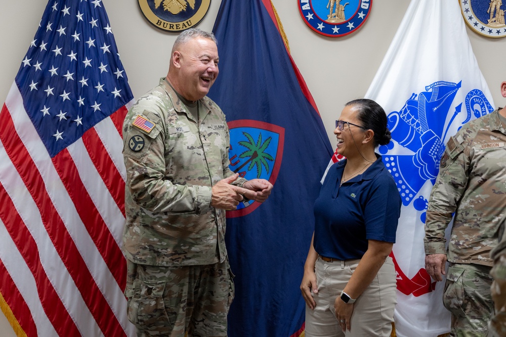 Tennessee National Guard visits Guam National Guard