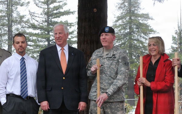 Groundbreaking Ceremony for the Napa Creek Flood Risk Reduction Project