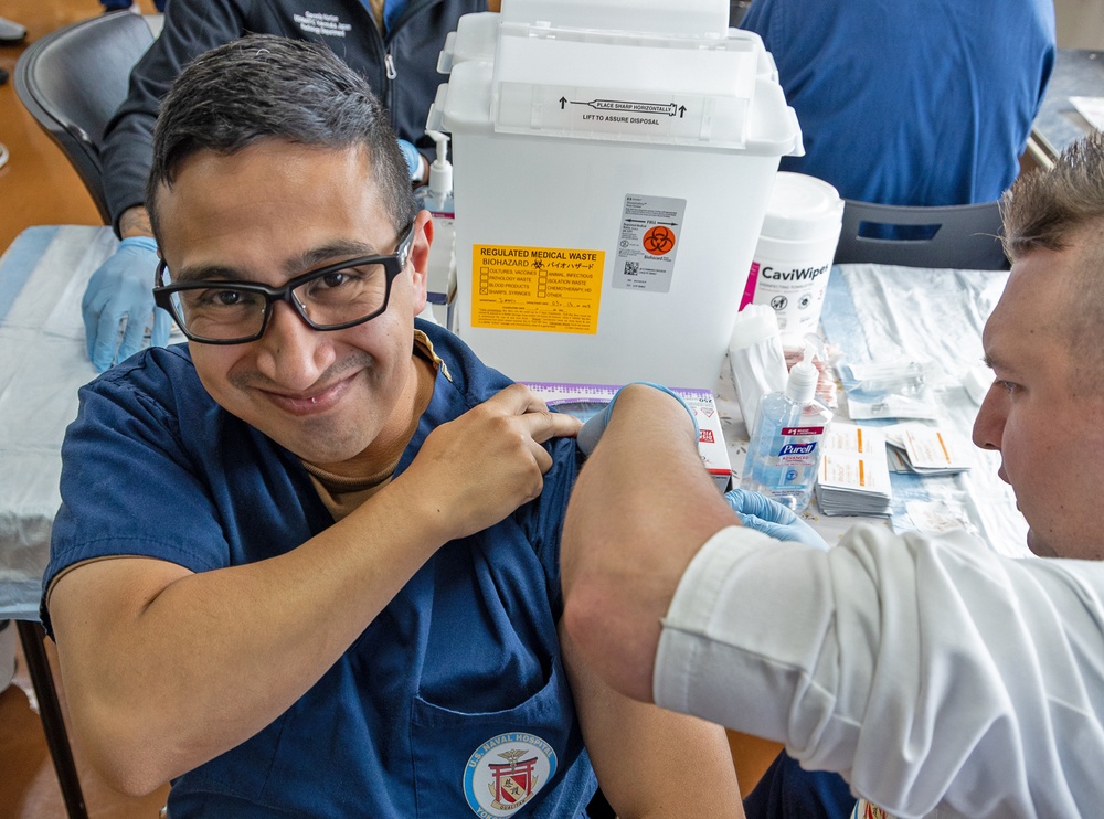 U.S. Naval Hospital Yokosuka Successfully Completes 2025 Flu Shot Campaign
