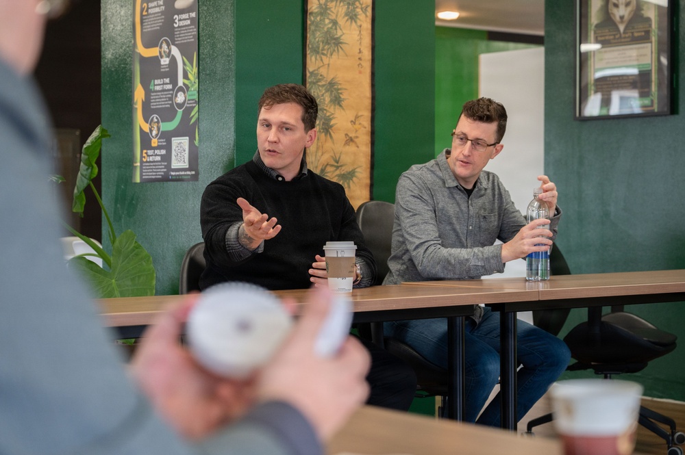 Yokota Futures Office welcomes Japan Air Staff Office Innovation officials