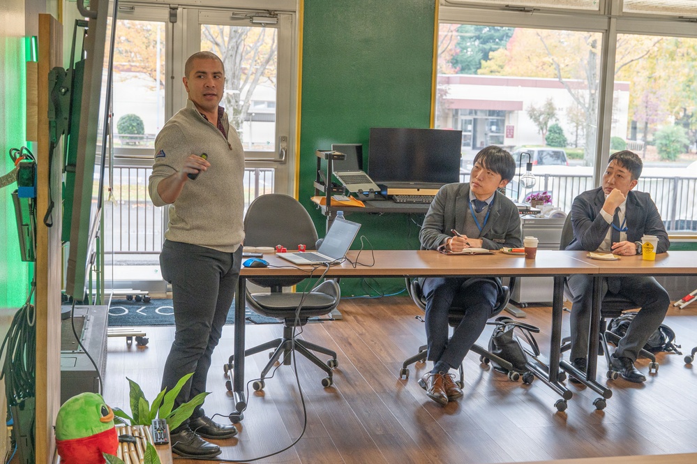 Yokota Futures Office welcomes Japan Air Staff Office Innovation officials