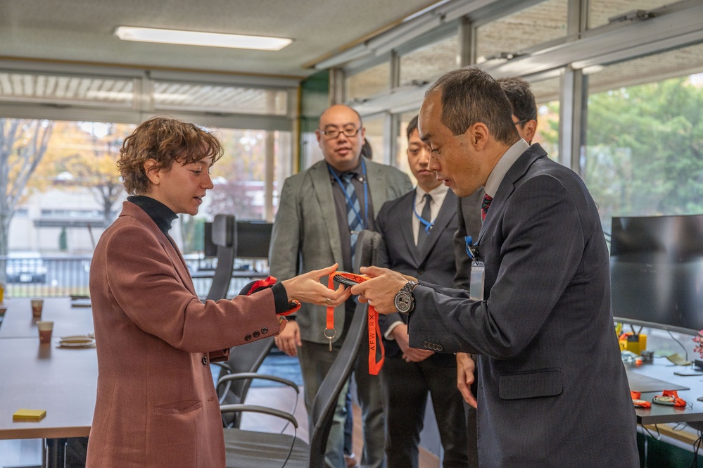 Yokota Futures Office welcomes Japan Air Staff Office Innovation officials