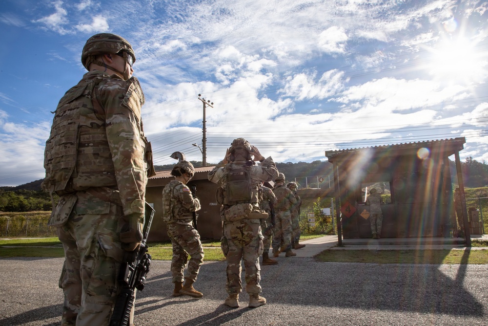 1st Signal Brigade conducts live-fire exercise at the New Mexico Range in Paju