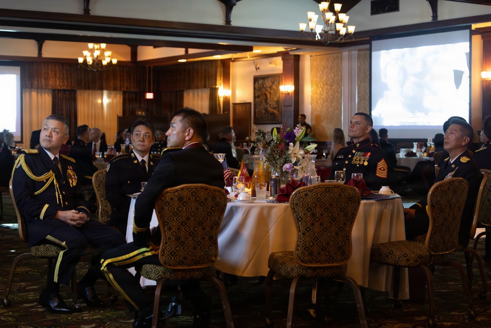 3d Marine Expeditionary Brigade celebrates the 250th Marine Corps Birthday