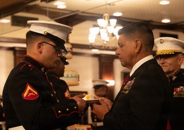 3d Marine Expeditionary Brigade celebrates the 250th Marine Corps Birthday
