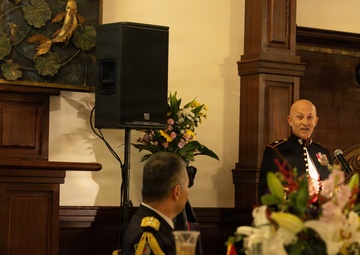 3d Marine Expeditionary Brigade celebrates the 250th Marine Corps Birthday