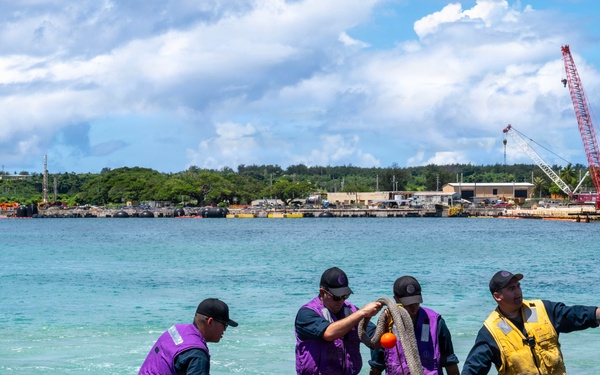 USS Minnesota (SSN 783) returns to Naval Base Guam