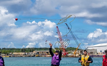 USS Minnesota (SSN 783) returns to Naval Base Guam