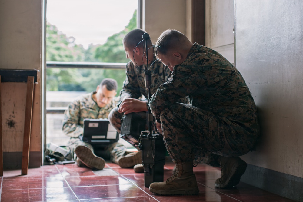 MRF-SEA Marines Establish Communications in the Philippines