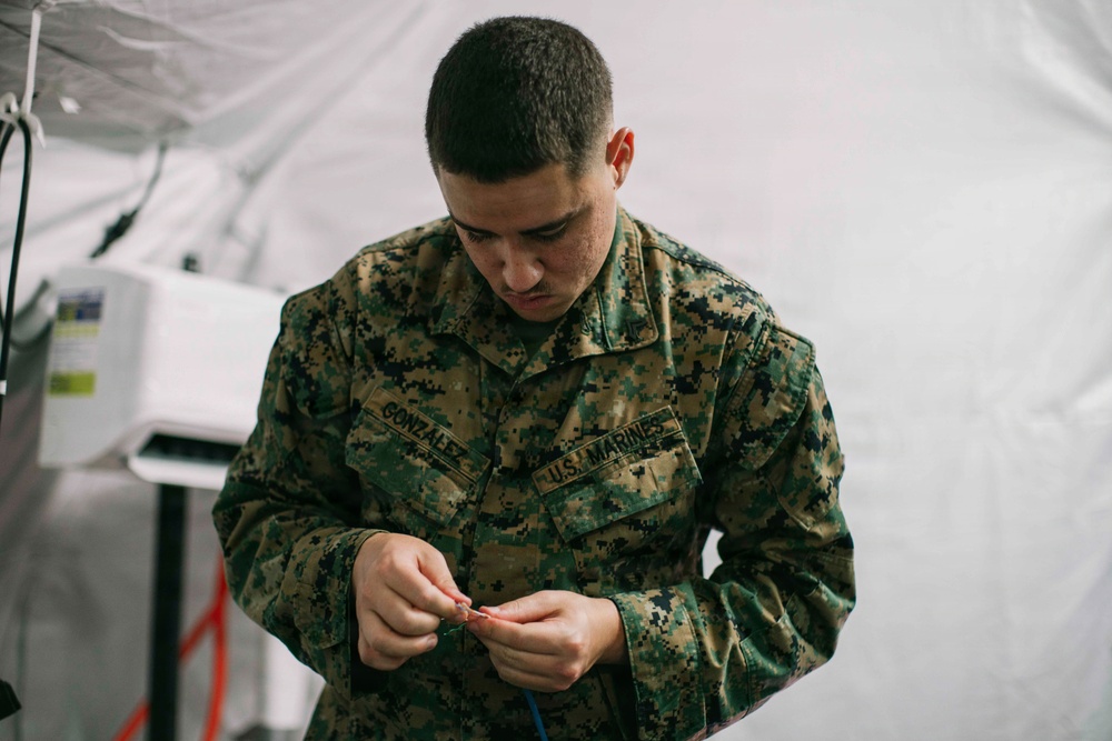 MRF-SEA Marines Establish Admin and Logistics at Fort Bonifacio