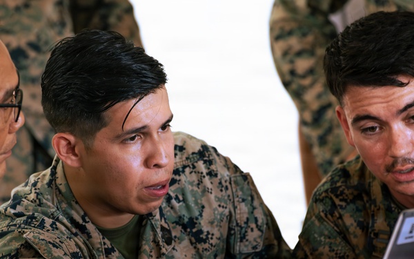 MRF-SEA Marines conduct Staff Exercise with Philippine Marines