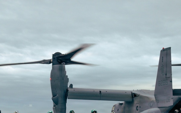 31st MEU | VMM-265 (Rein.) conducts Flight Ops aboard USS Tripoli (LHA 7)