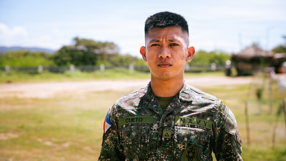Philippine Marine Corps 2nd Lt. Jhunne Cueto
