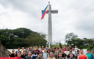 Sacrifice and Partnership – 15th MEU Marines, Sailors Visit Bataan Battle Site with Philippine Marines during MRF-SEA Deployment