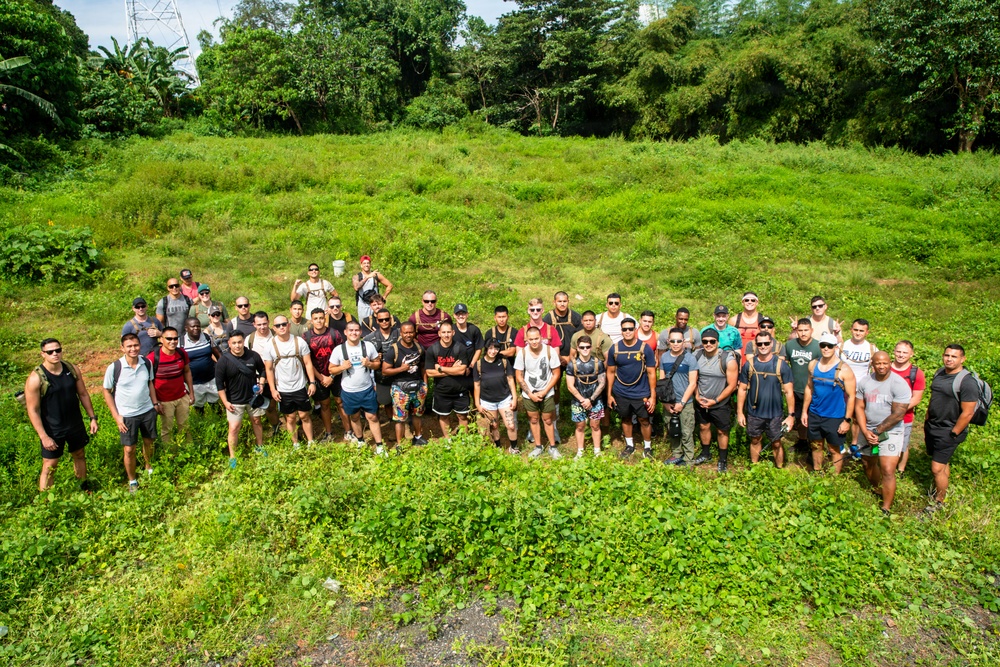 MRF-SEA Marines, Sailors Hike to Mount Samat Shine of Valor during Bataan Death March PME