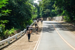 MRF-SEA Marines, Sailors Hike to Mount Samat Shine of Valor during Bataan Death March PME
