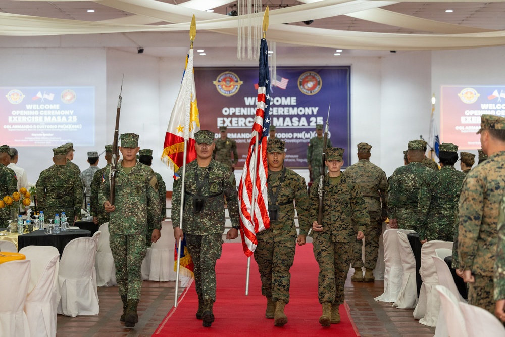 MRF-SEA, Philippine Marines Conduct  Marine Air Support Activity 2025 Opening Ceremony
