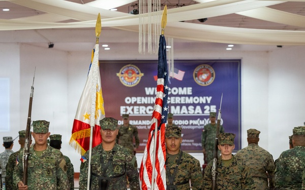 MRF-SEA, Philippine Marines Conduct  Marine Air Support Activity 2025 Opening Ceremony